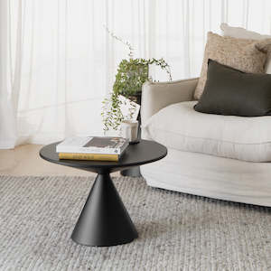 Studio Cone Table Short - Black