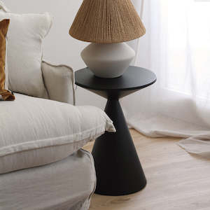 Furniture: Studio Cone Table Tall - Black