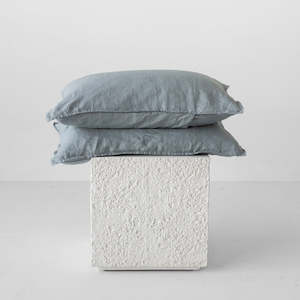 European Linen Pillowcases - Lake