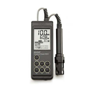 HANNA HI 9147-04 Dissolved Oxygen / °C - Meter. Galvanic DO Probe