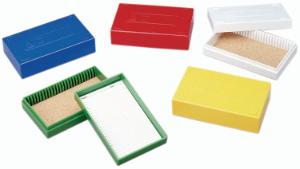 VWR I631-1504 Microscope Slide Box with Lid