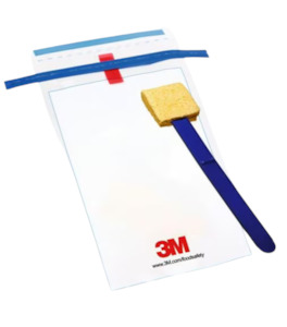 3M SSL10DE Sponge-Stick with 10 mL D/E Neutralizing Broth, 100 Swabs/box