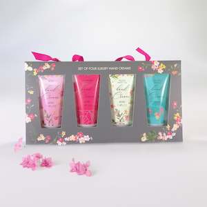 Luxury Scented Hand Creams - Gift Set of 4