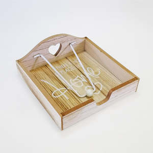 Gift: No Place Like Home' Napkin Holder