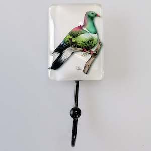 Sophie Blokker - Wall Hook - Wood Pigeon