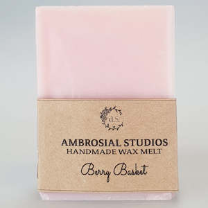 Ambrosial Studios - Handmade Wax Melt - Berry Basket