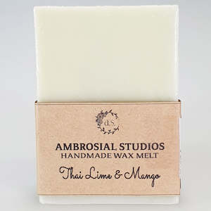 Ambrosial Studios - Handmade Wax Melt - Thai Lime & Mango