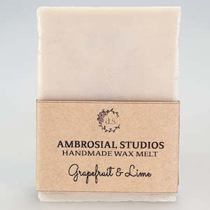 Ambrosial Studios - Handmade Wax Melt - Grapefruit & Lime