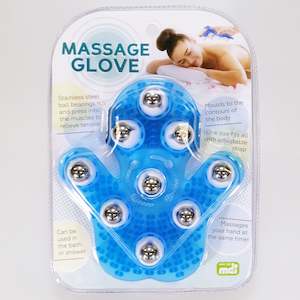 Blue Massage Glove