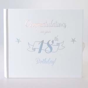 Gift: 18th Birthday Guestbook