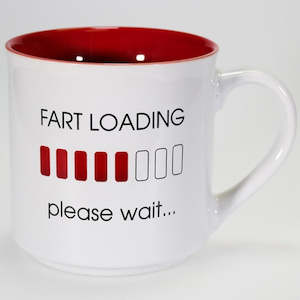 Boxed Mug - 'Fart Loading...'