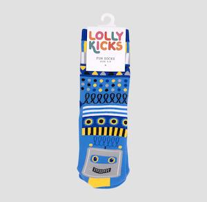 Gift: Robot' Socks - LollyKicks