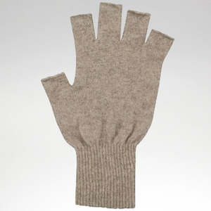 Gift: Fingerless Gloves - Possum Merino - Natural - Small