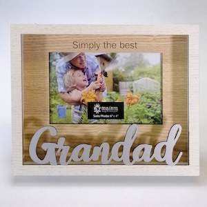 Simply the Best Frame 4"x 6" - Grandad