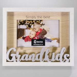 Gift: Simply the Best Frame 4"x 6" - Grandkids