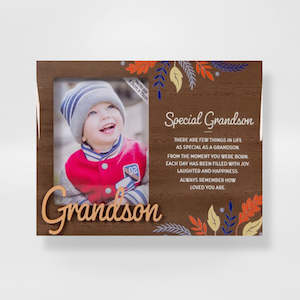 Gift: Picture Frame - Special Grandson