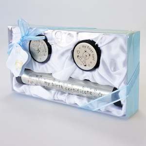 Gift: Baby Birth Set - Blue