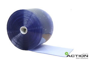 300mm x 3mm Standard Flat Clear PVC – 50m Roll