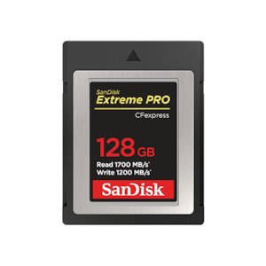 Sandisk Extreme Pro Cfexpress 128GB 1700MB/S