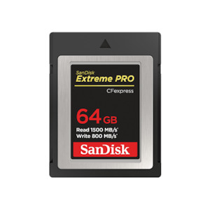 Sandisk Extreme Pro Cfexpress 64GB 1500MB/S