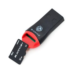 Video camera: BLACKVUE MICROSD CARD READER