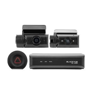 Video camera: BLACKVUE DR970X 2CH PLUS BOX 4K IR UHD DASHCAM 64 GB FRONT & REAR