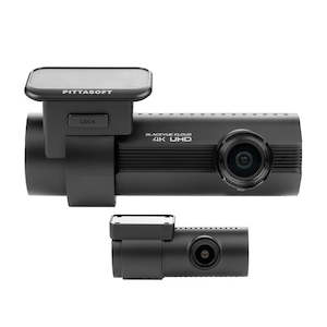 Video camera: BLACKVUE DR970X-2CH PLUS 4K UHD DASHCAM 64 GB FRONT & REAR CAMERAS