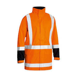 Clothing: Bisley Hi Vis TTMC-W17 Rain Jacket