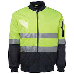 Clothing: JB's Hi Vis Taped Bomber Jacket