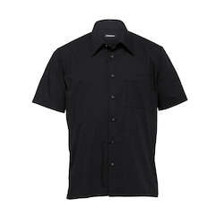 Clothing: The Republic Mens Short Sleeve Shirt, Black