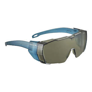 Bolle Swift OTG Platinum Lite Safety Glasses: Smoke