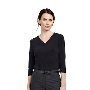 Clothing: Biz Ladies Lana 3/4 Sleeve Top