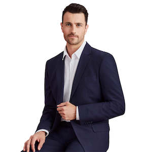 Biz Mens Siena 2 Button Jacket