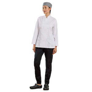 Biz Womens Gusto Long Sleeve Chef Jacket