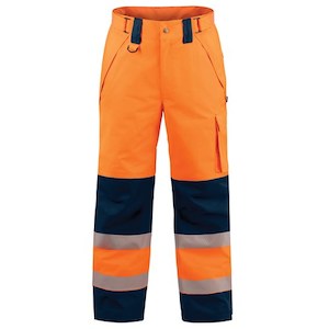 Bison Extreme Rain Trouser, Orange/Navy