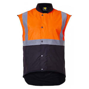 Caution Day/Night Oilskin Sleeveless Vest