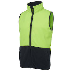 Clothing: JB's Hi Vis Polar Fleece Vest