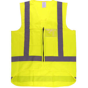 Hi Vis Yellow Day Night Vest