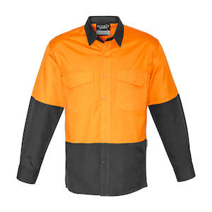 Syzmik Hi Vis Rugged Cooling Spliced Shirt