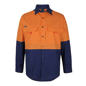 Clothing: JB’s Hi Vis L/S Ripstop Work Shirt