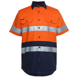 JB's Hi Vis Day/Night Short Sleeve Work Shirt