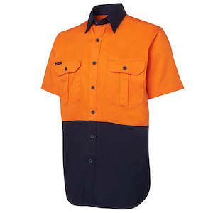 Clothing: JB’s Hi Vis Cotton Short Sleeve Shirt