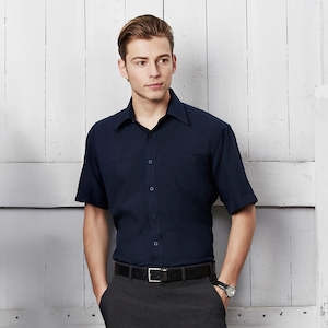 Clothing: Biz Mens Oasis Short Sleeve Shirt