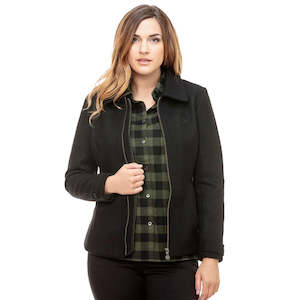 Clothing: Swanndri Womens Viaduct Merino Jacket, Black