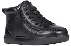 Kid's Black to the Floor BILLY Classic High - Leather WDR