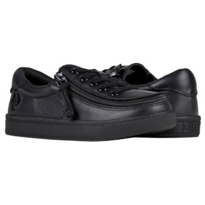 Toddler Black to the Floor BILLY Classic Low - Leather, Medium