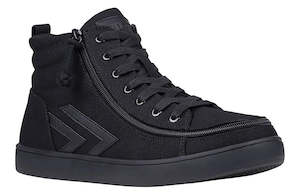 Shoe: Men's Billy CS Sneaker High Black to the Floor, Wide