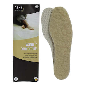 Shoe: DEBE Warm n Comfortable Wool Insole