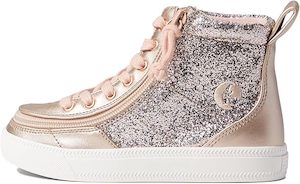 Rose Gold Unicorn BILLY Classic Lace High Tops