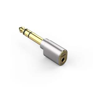 Connectors And Adapters: ddHiFi DJ65A (AL) 3.5mm Female to 6.35mm Male Adapter (New Aluminum Version)